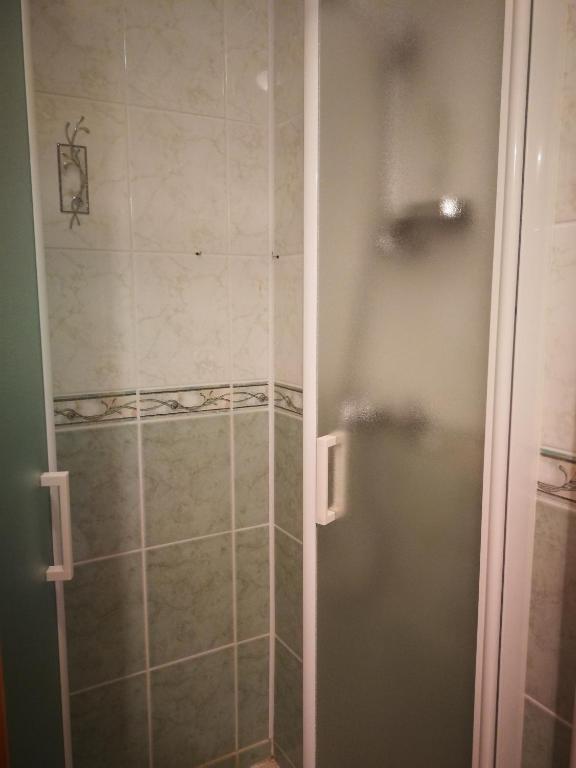 Koupelna v ubytování Pod palmou Gerlachov