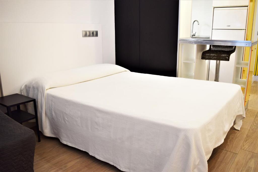 Posteľ alebo postele v izbe v ubytovaní Hotel Mirablau