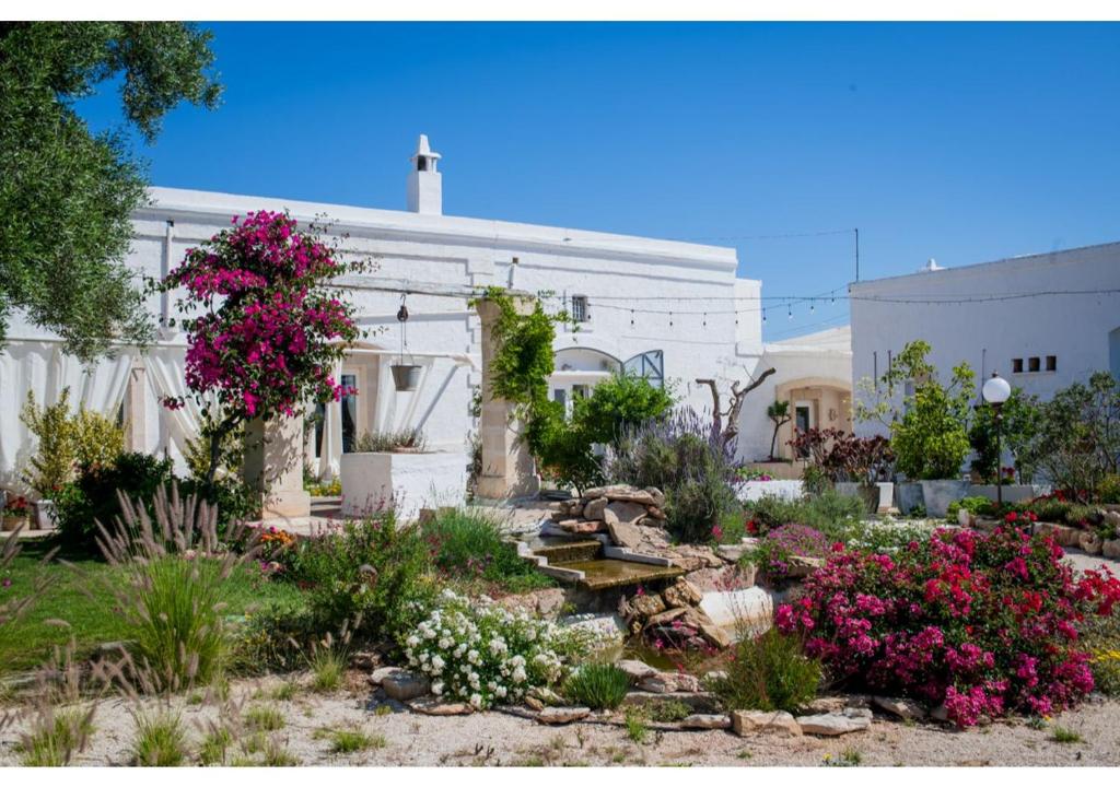 Zahrada ubytování Masseria Verbena Agriturismo