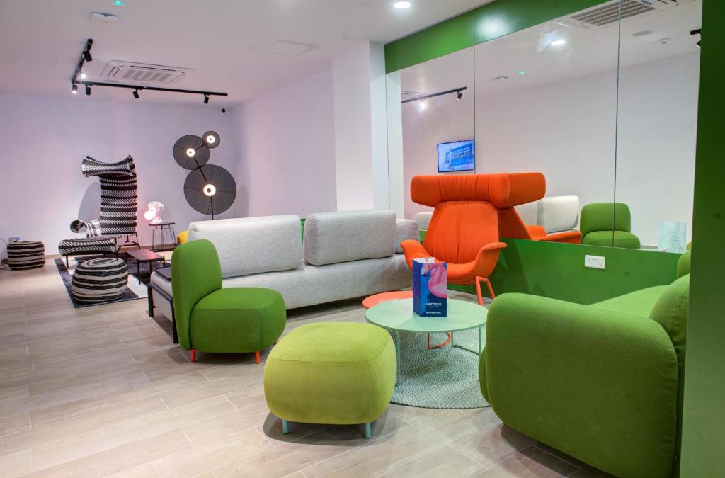 Posezení v ubytování IKYK Hotel- IK Collection
