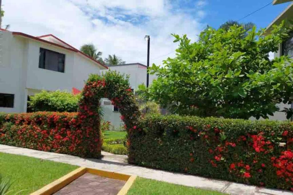 Zahrada ubytování Casa c/embarcadero en Boca del Río Gran Ubicación
