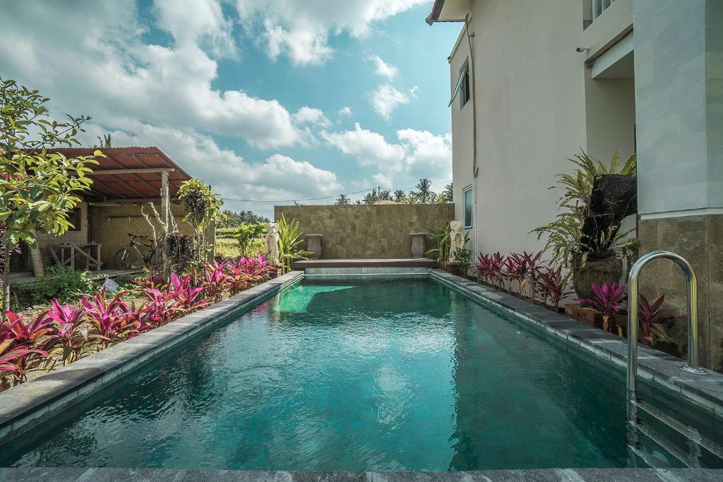 Bazén v ubytování Putih DCarik Ubud nebo v jeho okolí