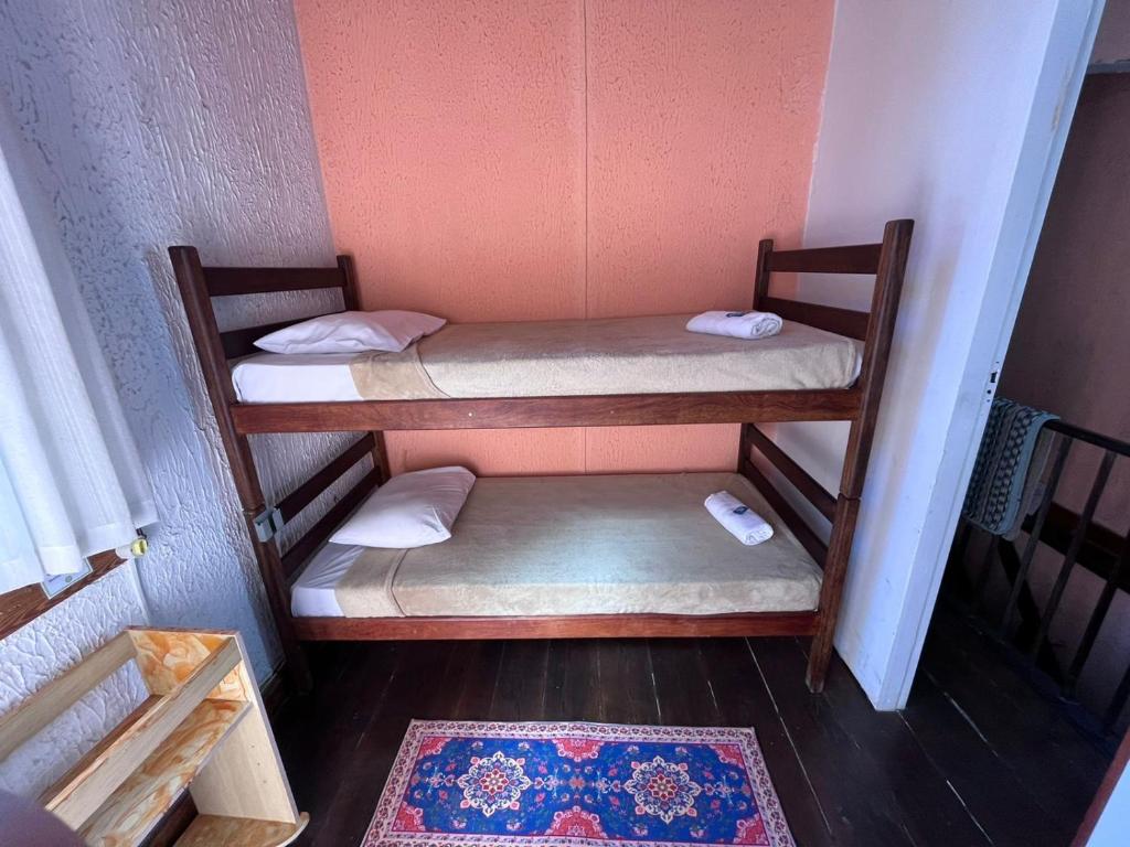 Bunk bed o mga bunk bed sa kuwarto sa hostel 148