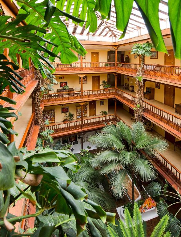 Balkón nebo terasa v ubytování Hotel Monopol