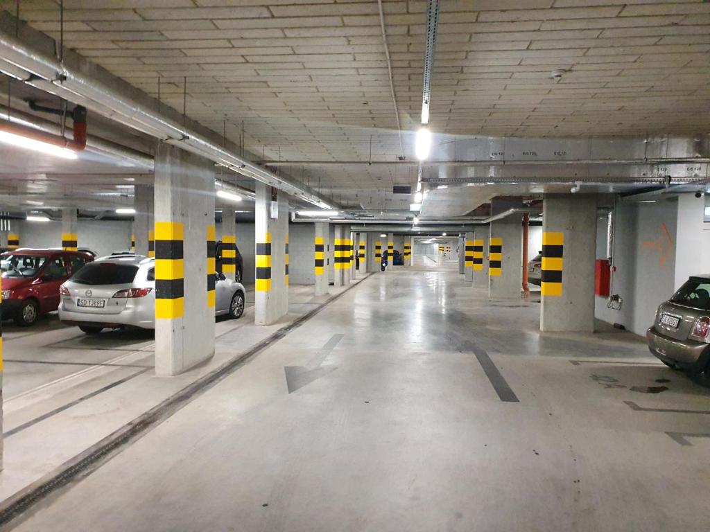 Fotografia z galérie ubytovania Apartamenty Ceglana Park -parking w hali garażowej- piękne nowe osiedle v Katoviciach