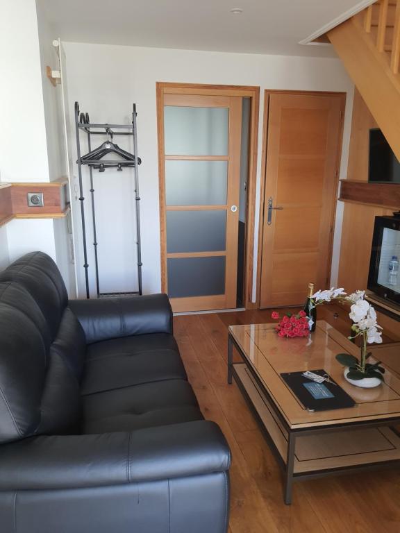 Posezení v ubytování Hotel et Spa Le Lion d'Or