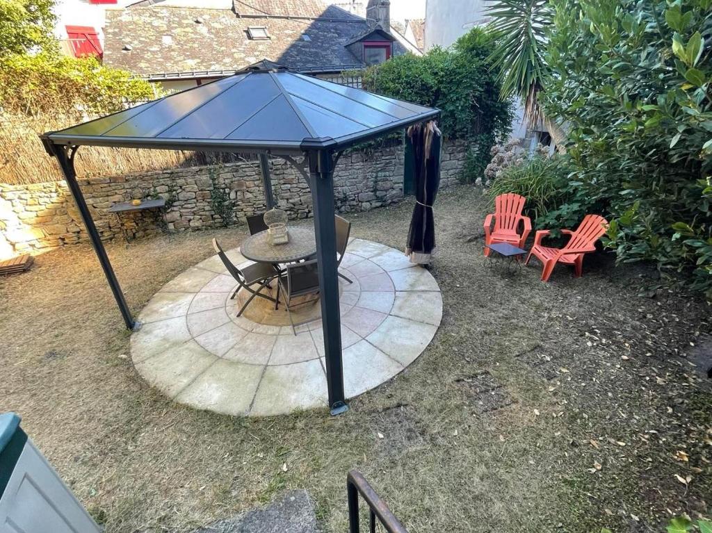 Ogród w obiekcie Le Patio, coeur de ville avec garage et jardin