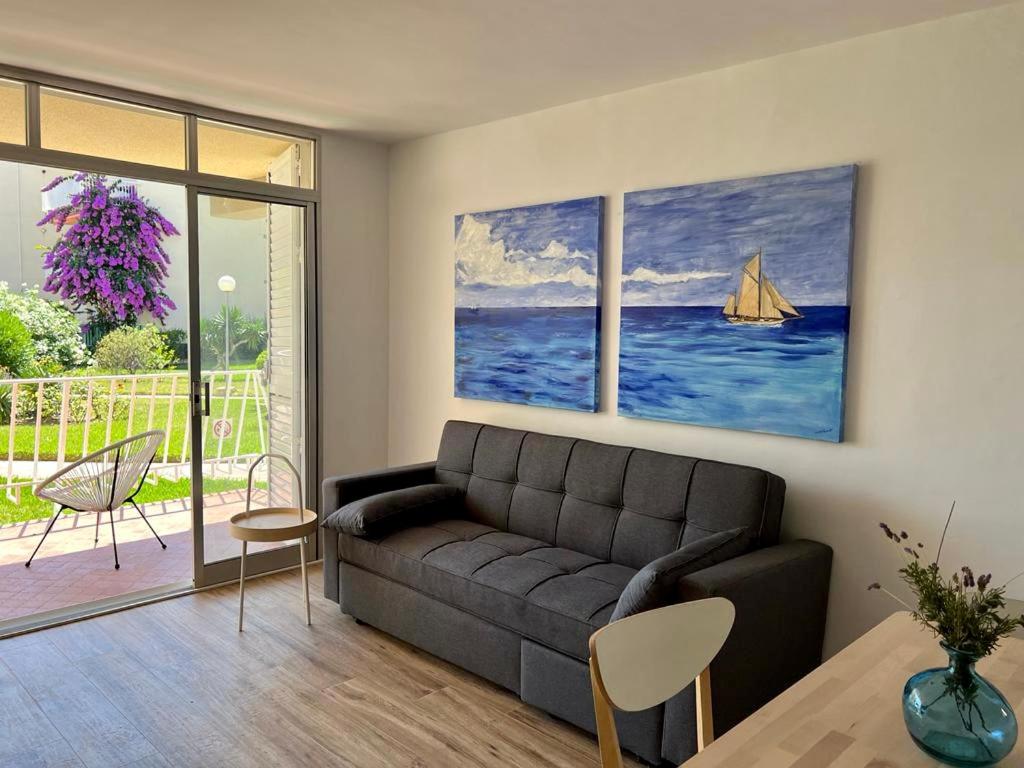 Posezení v ubytování Precioso apartamento recién reformado