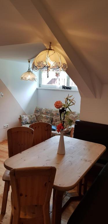 Posezení v ubytování Ferienhaus Alfenz
