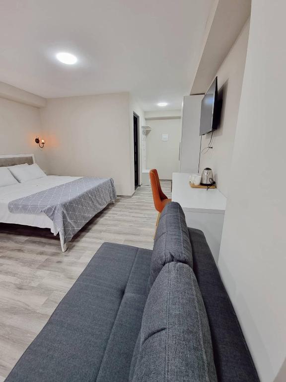 Postel nebo postele na pokoji v ubytování Picasso