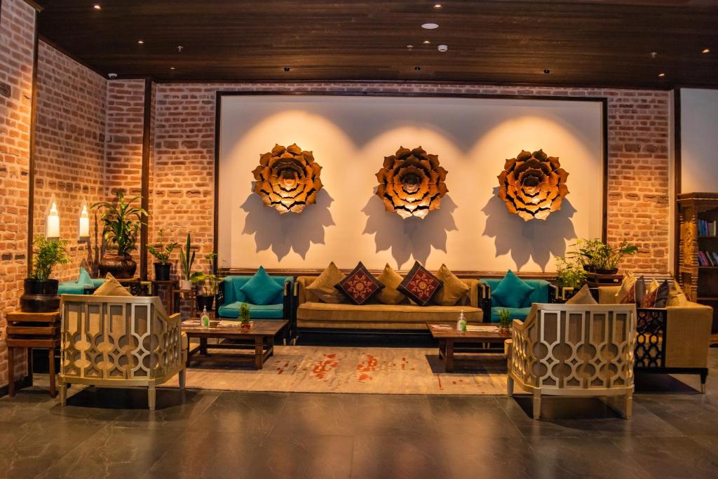Posezení v ubytování Basera Boutique Hotel
