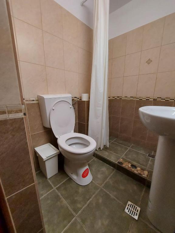 Koupelna v ubytování Vila ALBA AREAL