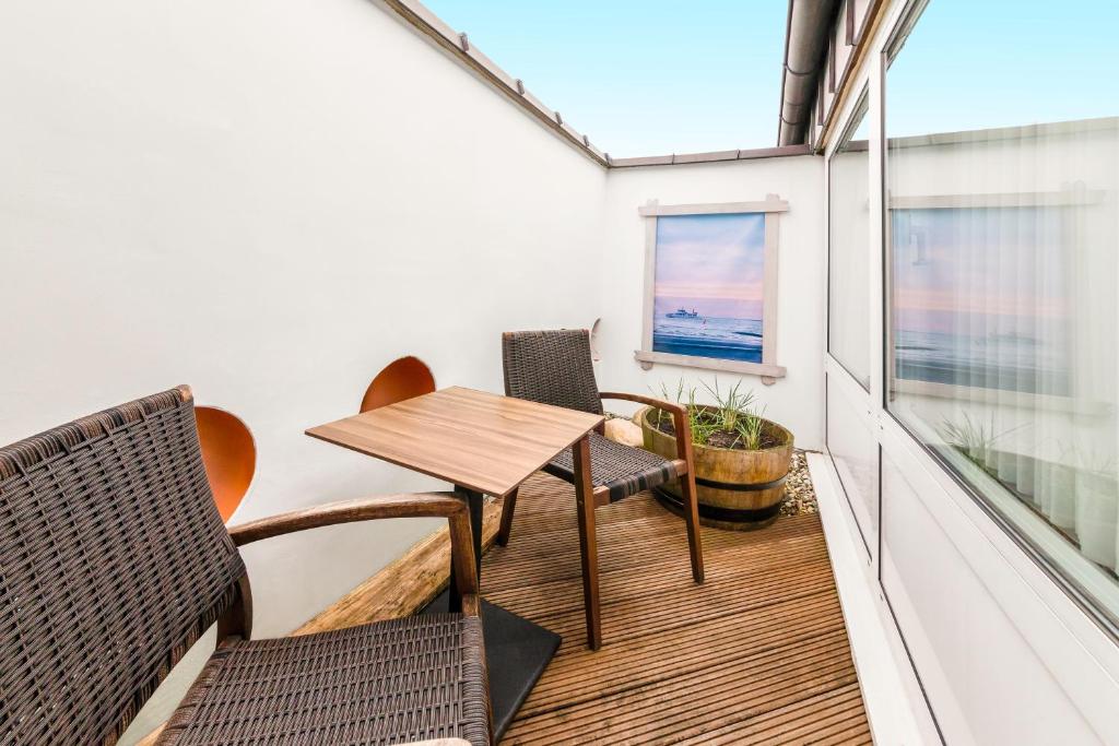 Posezení v ubytování Michels Thalasso Hotel Nordseehaus
