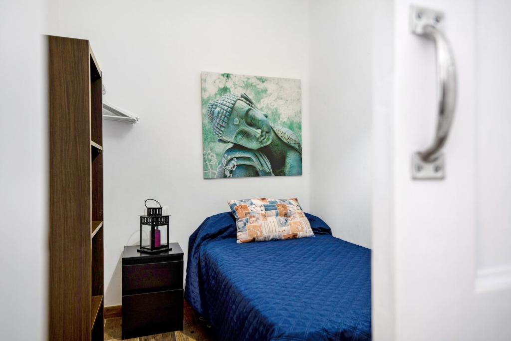 Posteľ alebo postele v izbe v ubytovaní Apartamento Zaida