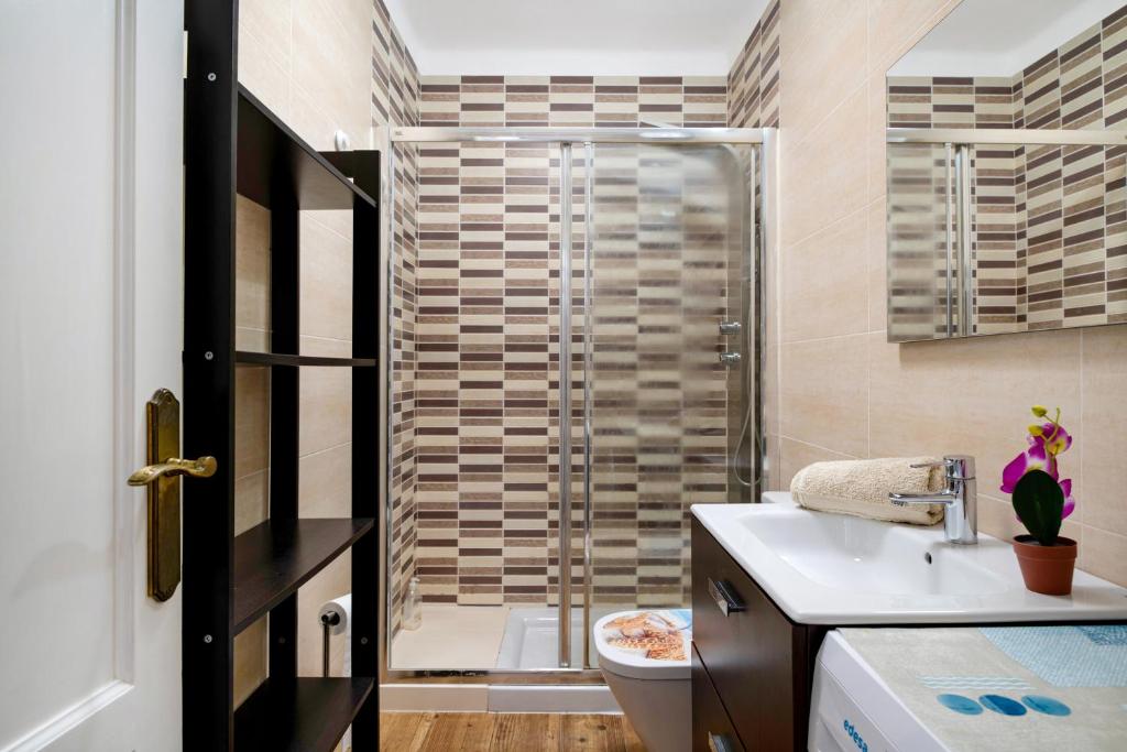 Kúpeľňa v ubytovaní Apartamento Zaida