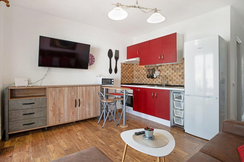 Kuchyňa alebo kuchynka v ubytovaní Apartamento Zaida
