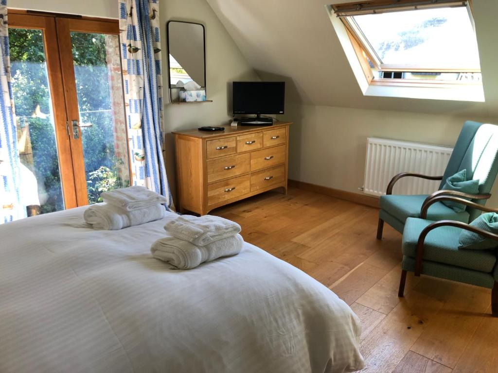 Voodi või voodid majutusasutuse Glebe Farm B&B toas