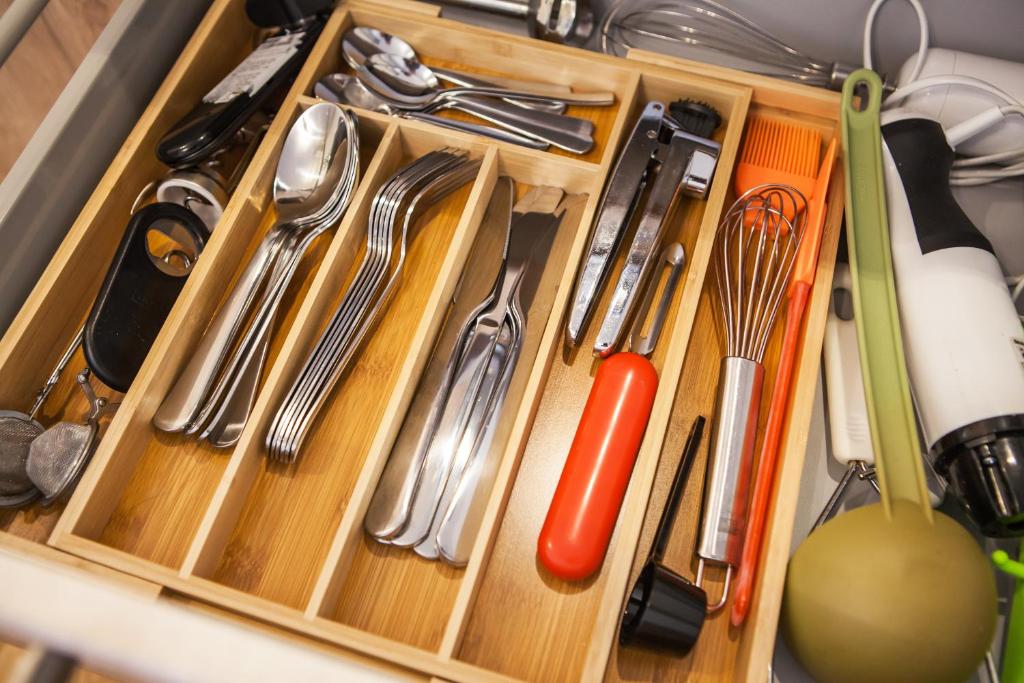 Kuchyňa alebo kuchynka v ubytovaní Zaži Apartmány Mýto pod Ďumbierom