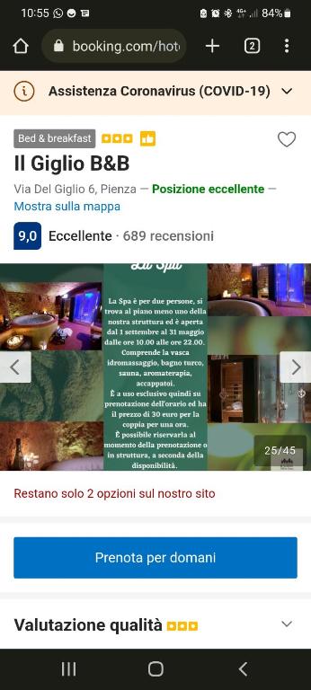 Fotografie z fotogalerie ubytování Il Giglio B&B v destinaci Pienza