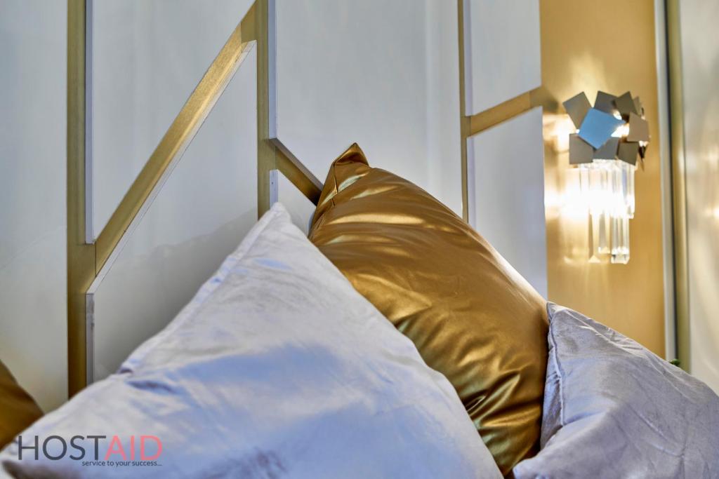 Posteľ alebo postele v izbe v ubytovaní Azúr Apartment - hostAID