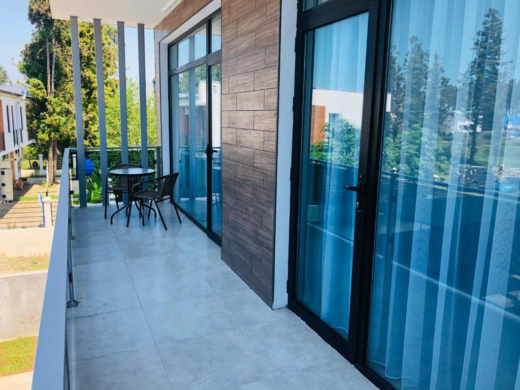 Balkón nebo terasa v ubytování Apollo Plus Cottages