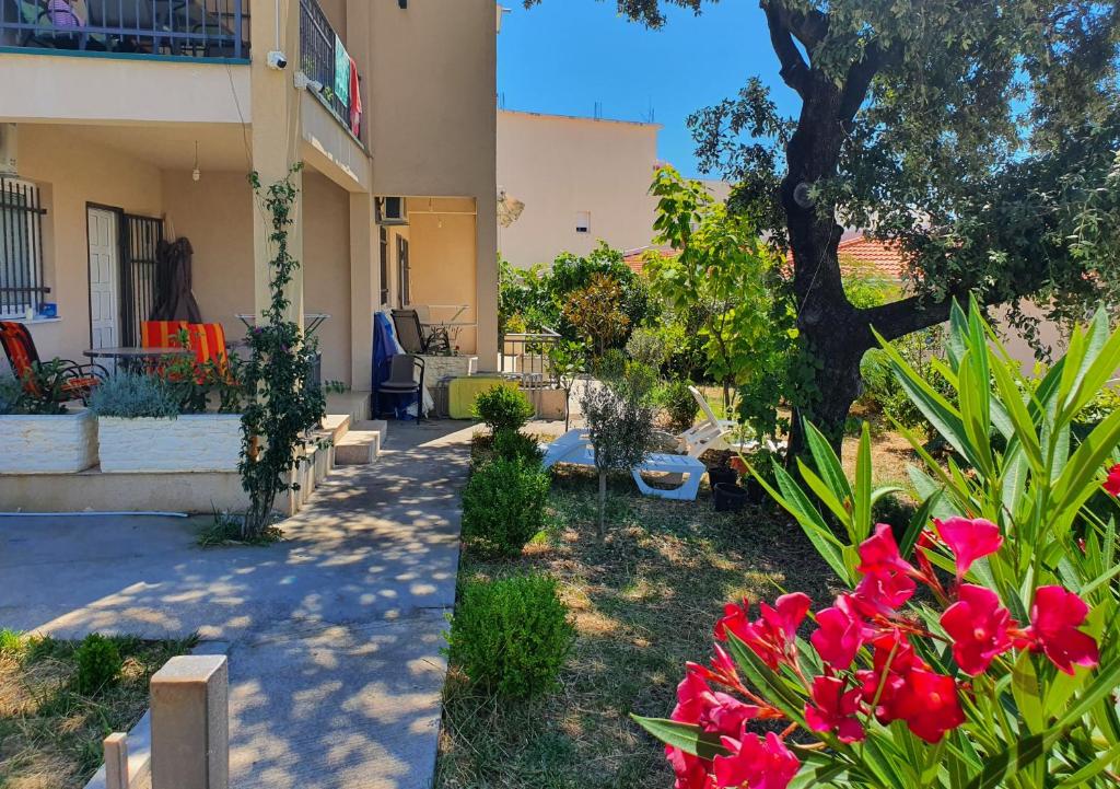 Zahrada ubytování Apartments Kli Kli