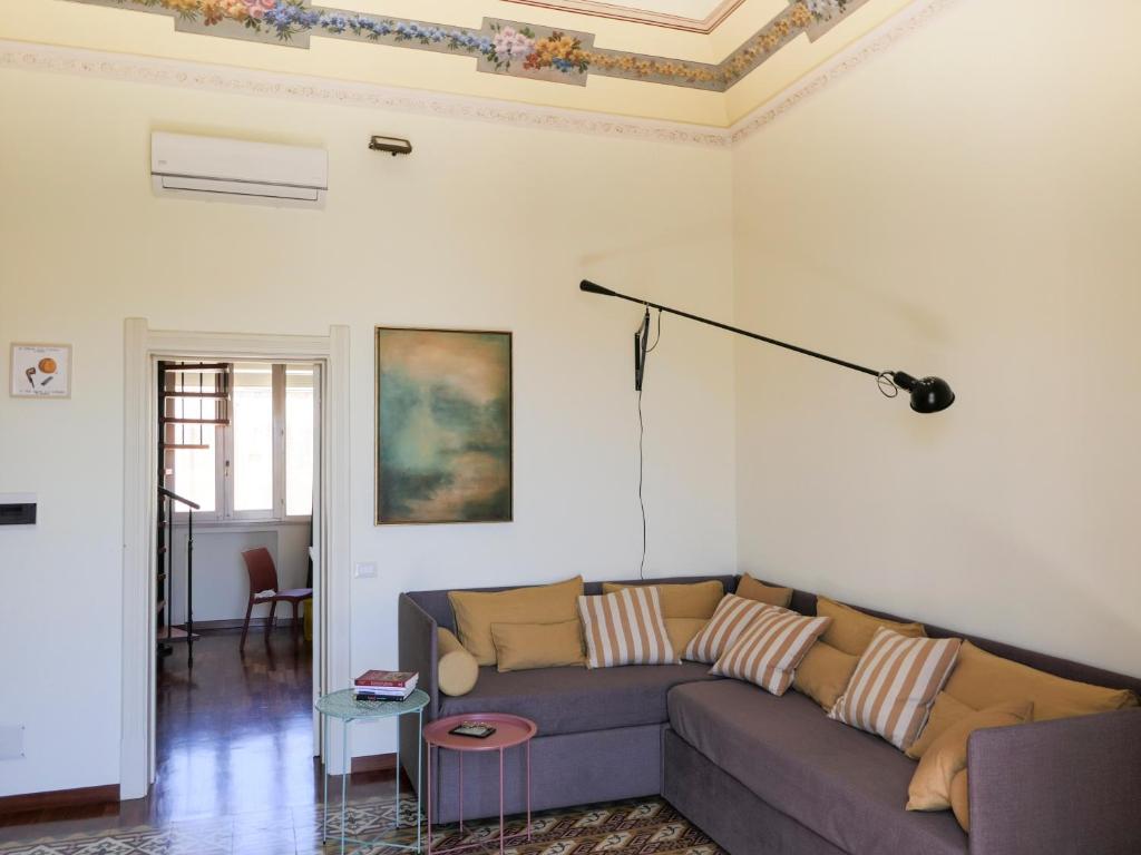 A seating area at Casa Trapani Liberty