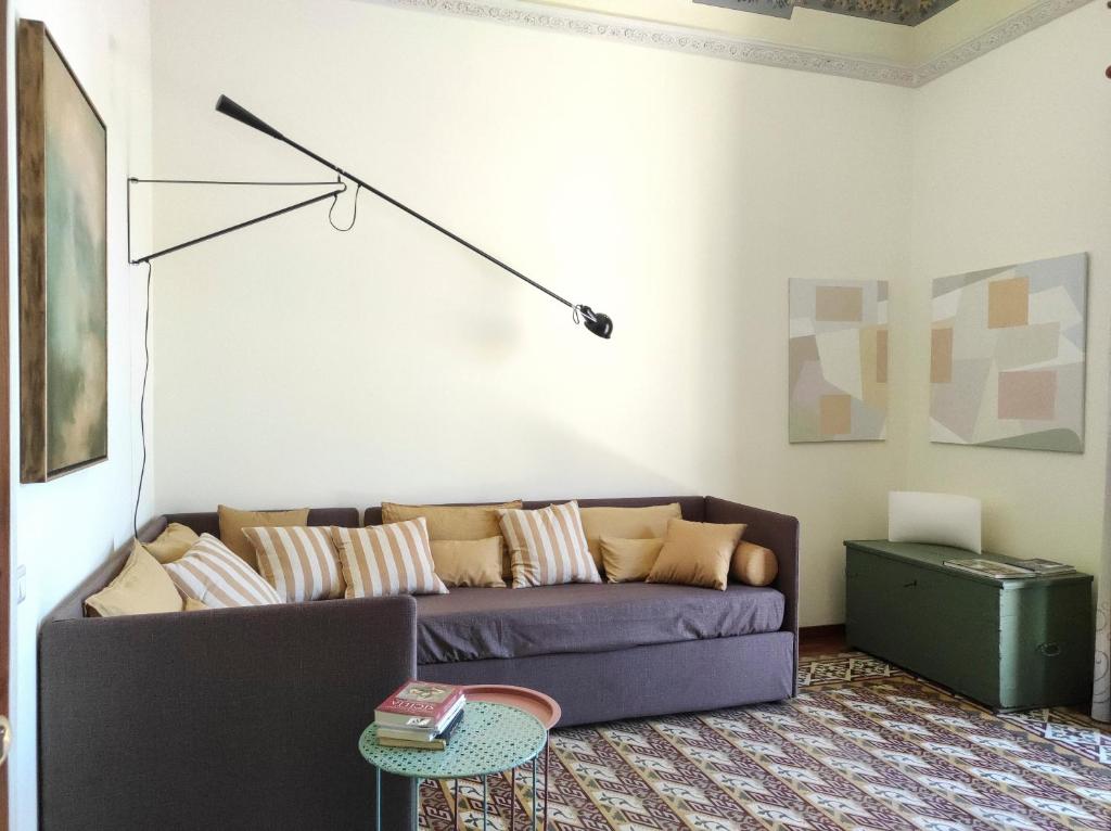 A seating area at Casa Trapani Liberty