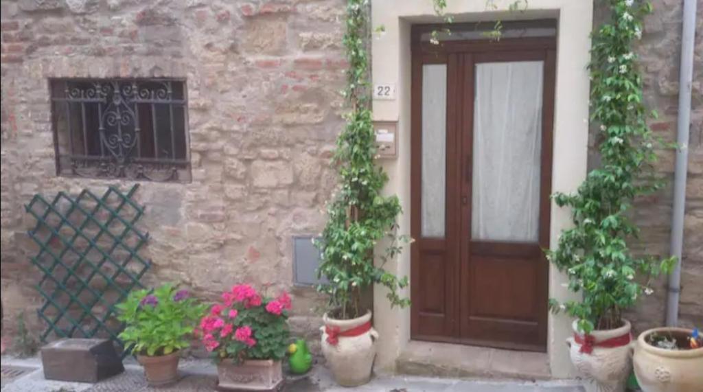 Exteriér alebo vchod do ubytovania Casa Contadina in borgo medievale, Tuscany