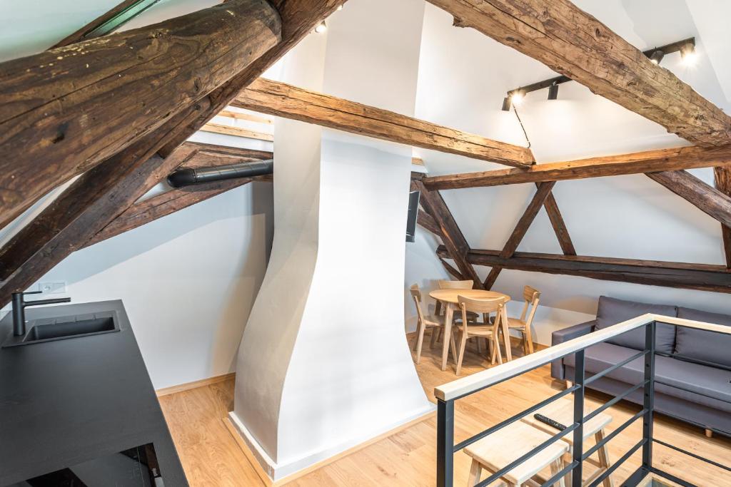 Część wypoczynkowa w obiekcie Apartmány VOLF - Boží Dar