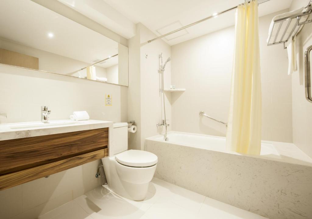 Koupelna v ubytování Inn Hotel Macau