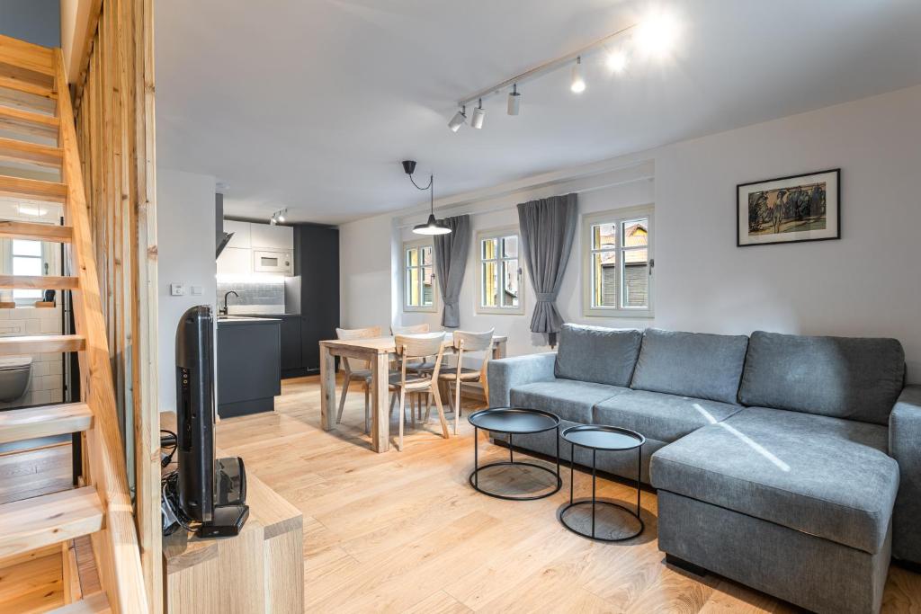 Część wypoczynkowa w obiekcie Apartmány VOLF - Boží Dar