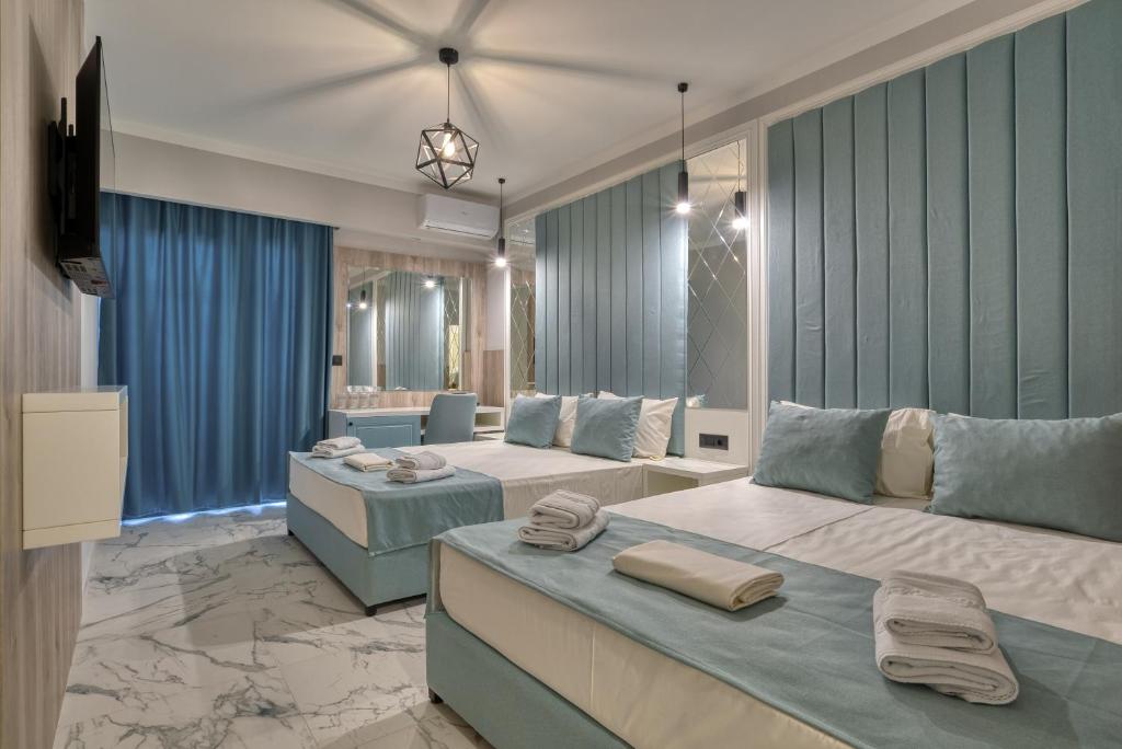 Posteľ alebo postele v izbe v ubytovaní Montenegrina Hotel & SPA All-Inclusive