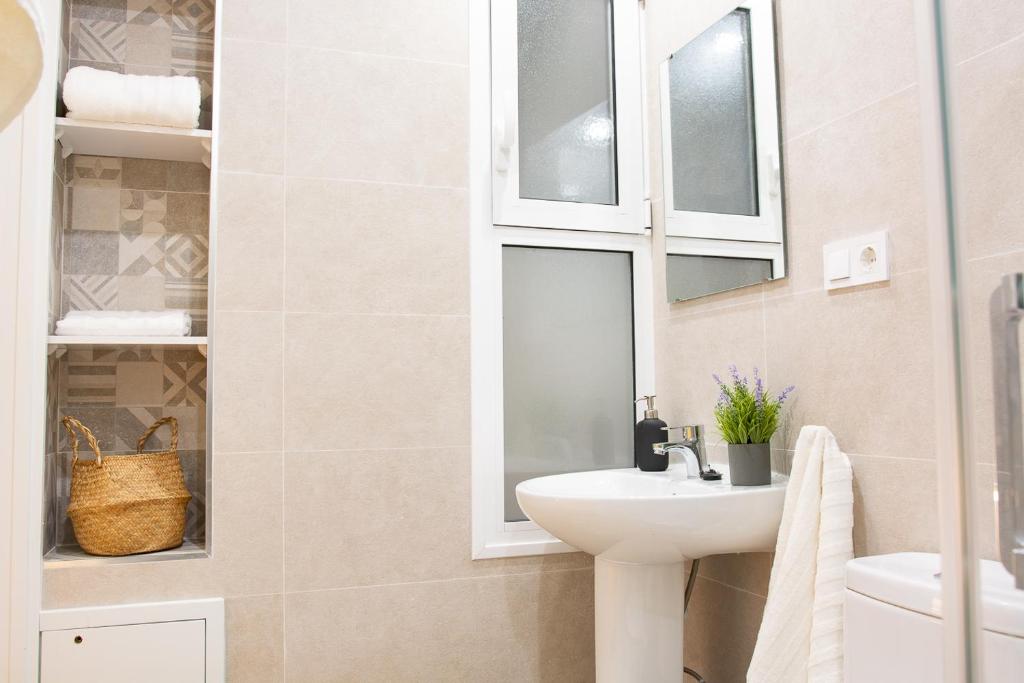 Koupelna v ubytování AP HOTEL NAVAS