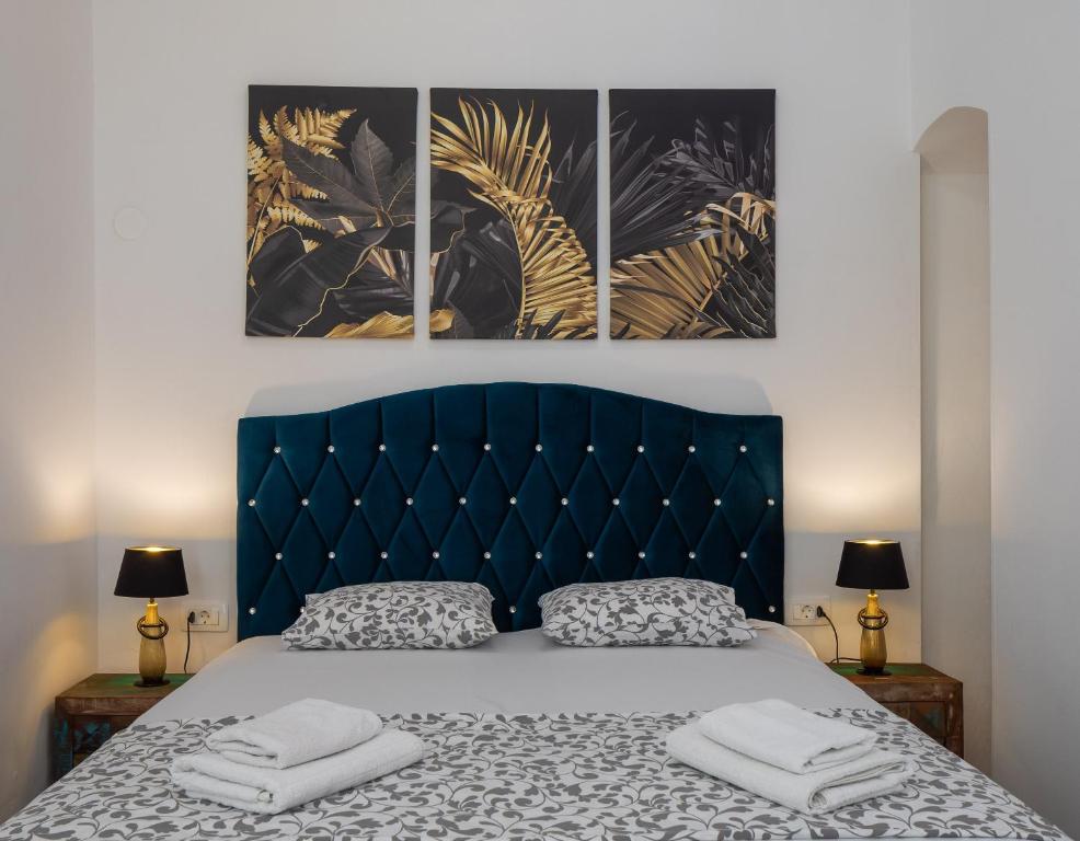 Posteľ alebo postele v izbe v ubytovaní Luxury apartment Toni