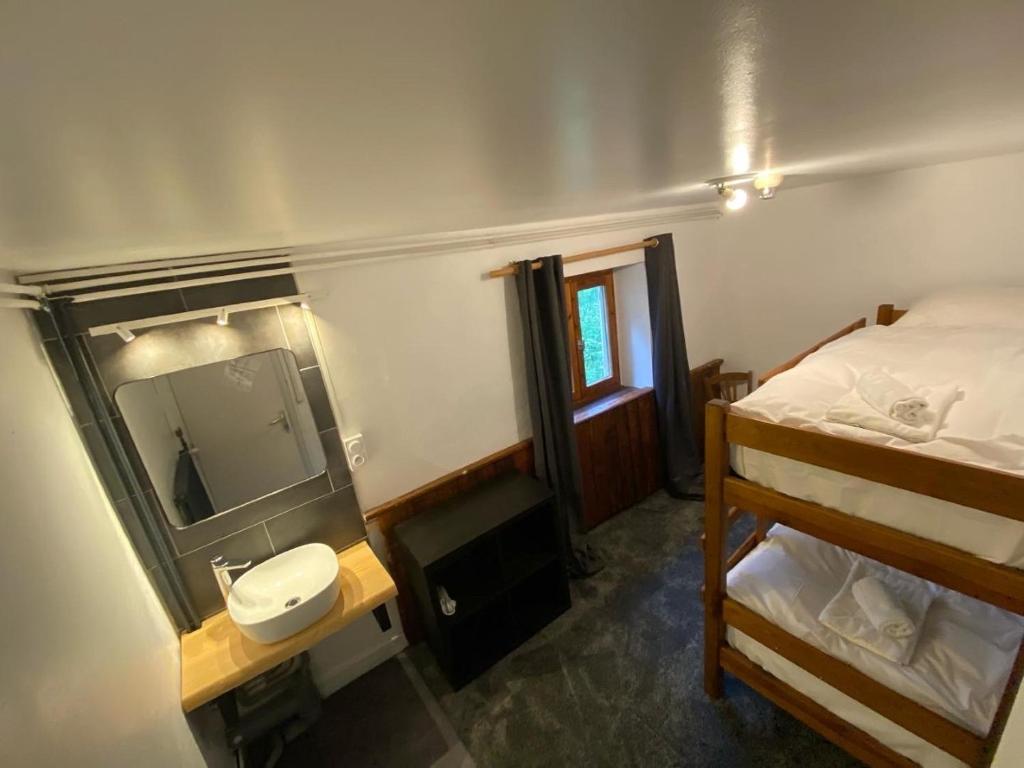 RestAuberge La Reine Meije - Doppelzimmer Mit Parkblick