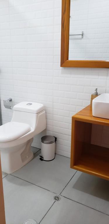Koupelna v ubytování Tilcafé B&B Mollepata