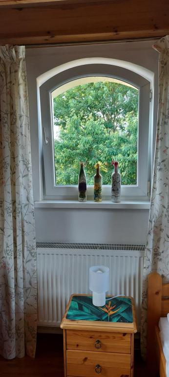 Siedlisko Kromienice - Habitación Doble Con Vista Al Jardín