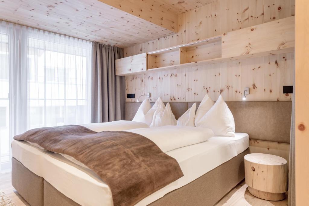 Postel nebo postele na pokoji v ubytování Hotel Olympia