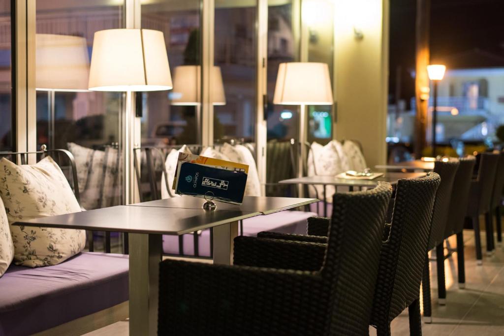 Posezení v ubytování Hotel Olympos