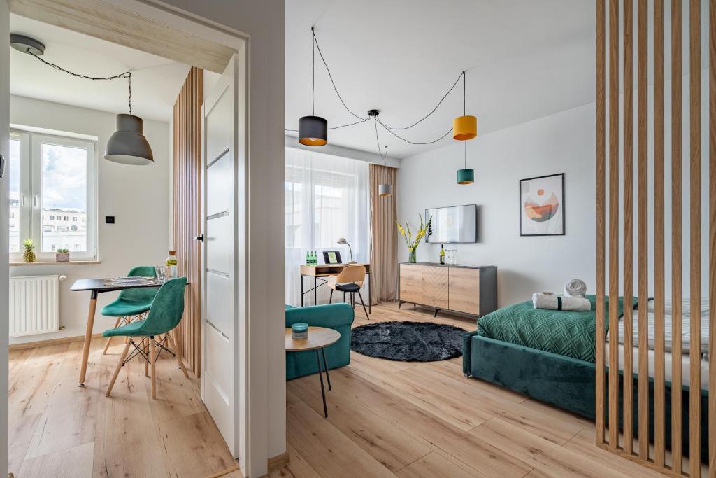Posedenie v ubytovaní Grelewicz Apartments- MyPleasure