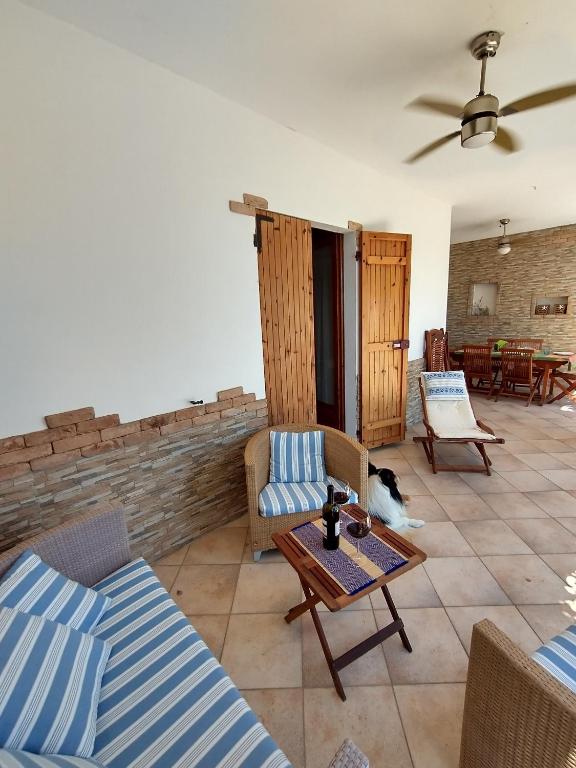 Część wypoczynkowa w obiekcie casa luisa3br