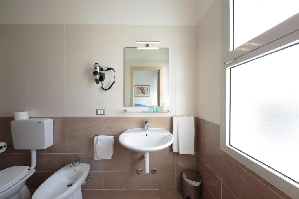 Kúpeľňa v ubytovaní Hotel Riviera