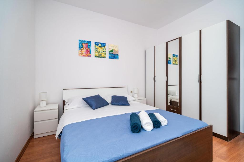 Posteľ alebo postele v izbe v ubytovaní Marija Apartment