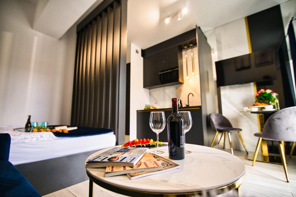 Nápoje v ubytovaní ApartPark Centrum Zator