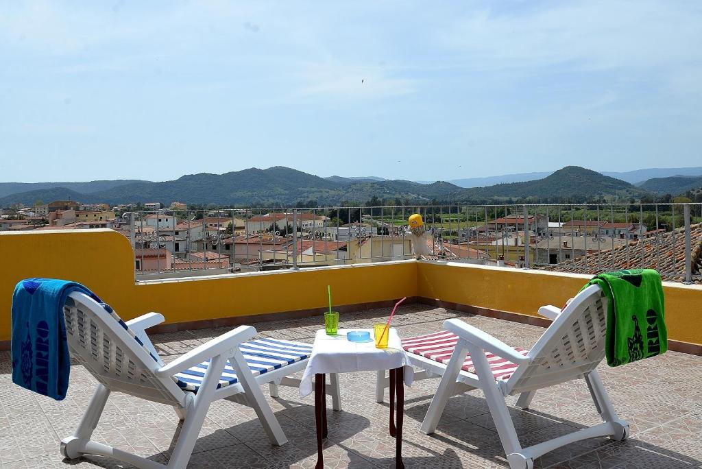 Nespecifikovaný výhled na hory nebo výhled na hory při pohledu z bed and breakfast