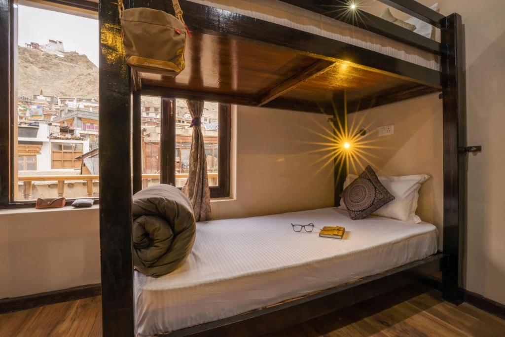 Postel nebo postele na pokoji v ubytování LeHostel