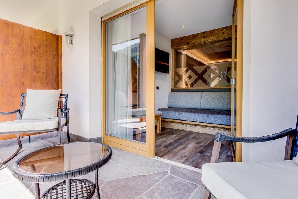 Posezení v ubytování Hotel Muliac