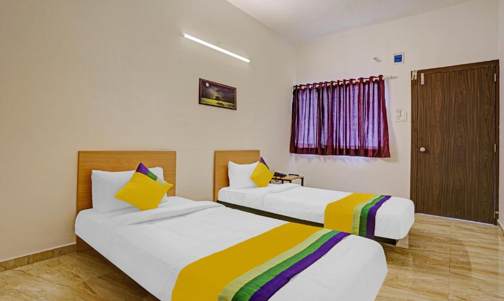 Postel nebo postele na pokoji v ubytování Itsy Hotels Flowers Park