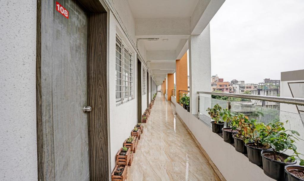 Balkón nebo terasa v ubytování Itsy Hotels Flowers Park